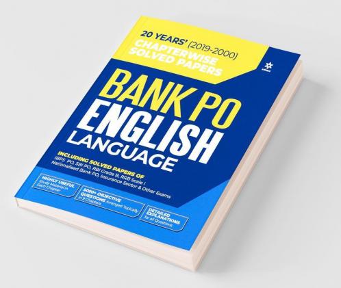 Bank PO Solved Papers English Language 2020