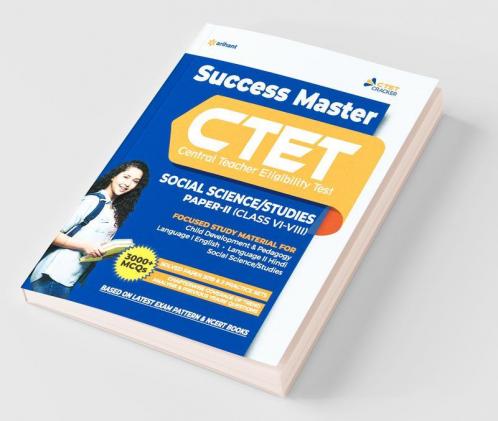 CTET Success Master Social Science/Studies Paper-2 for Class 6 to 8 2020 (Old Edition)