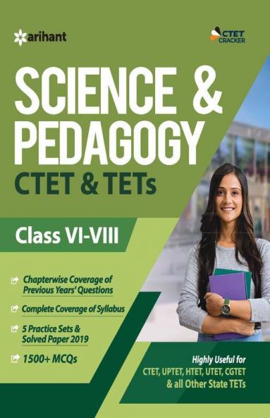 CTET & TETs for Class 6 to 8 Science & Pedagogy 2020 (Old Edition)