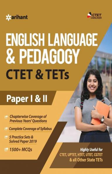 CTET and TETs English Language and Pedagogy Paper 1 and 2 2020 (Old Edition)
