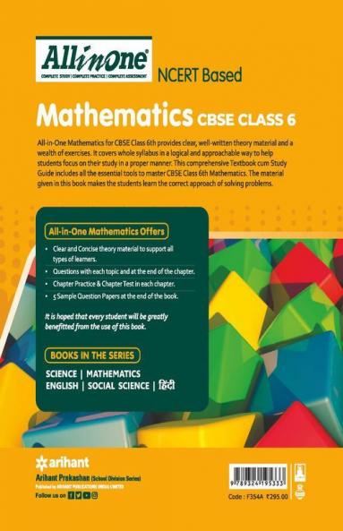 CBSE All In One NCERT Based Mathematics Class 6 2020-21