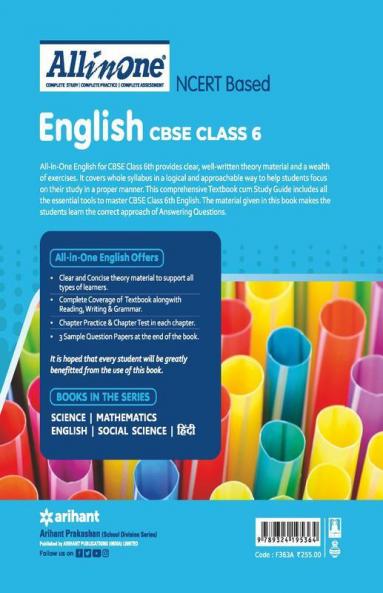 CBSE All in one NCERT Based English Class 6 2020-21