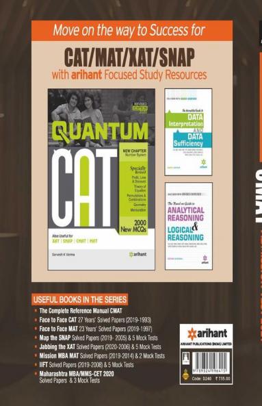 The Complete Reference Manual For CMAT 2021 (Old Edition)