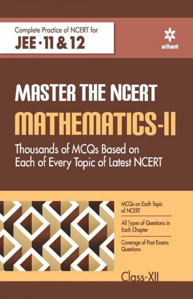 Master The NCERT for JEE Mathematics - Vol.2