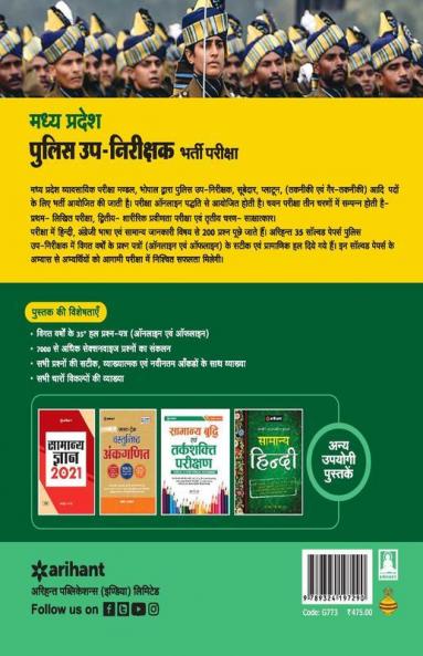 Madhya Pradesh Police Sub Inspector Purush/Mahila 35 Solved Papers 2020