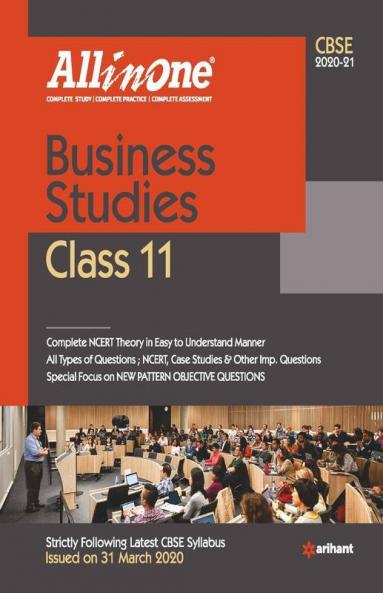 All In One Business Studies CBSE Class 11 2020-21 (Old Edition)