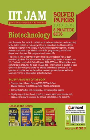 IIT JAM Biotechnology
