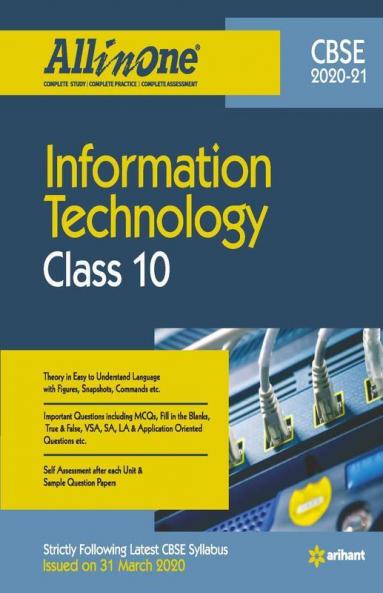 CBSE All In One Information Technology Class 10 for 2021 Exam