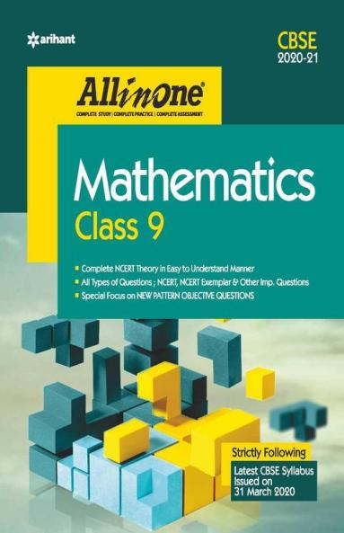 CBSE All In One Mathematics Class 9 for 2021 Exam