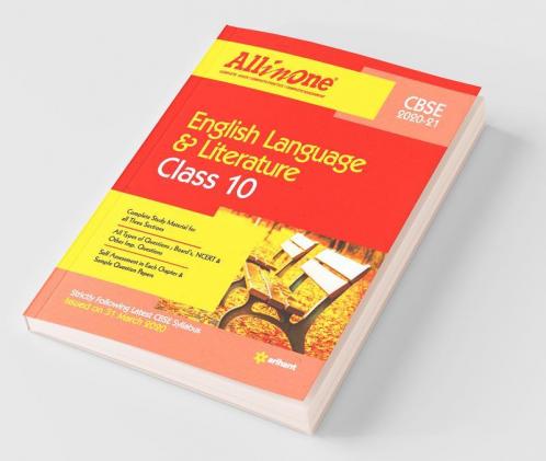 CBSE All In One English Language & Literature Class 10 for 2021 Exam