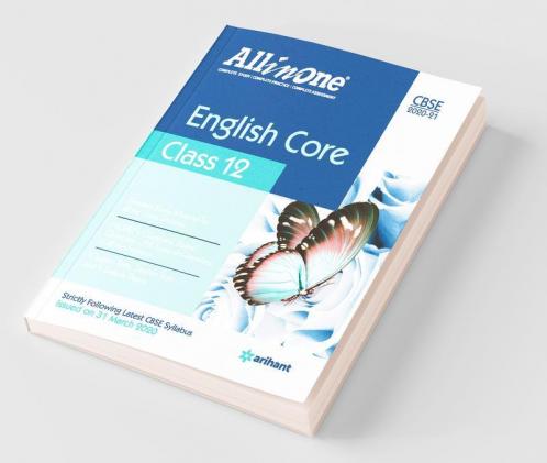 CBSE All In One English Core Class 12 for 2021 Exam