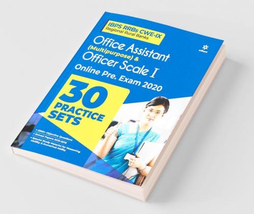 30 Practice Sets IBPS RRBs CWE-IX Office Assistant Multipurpose and Officer Scale-I Pre Exam 2020