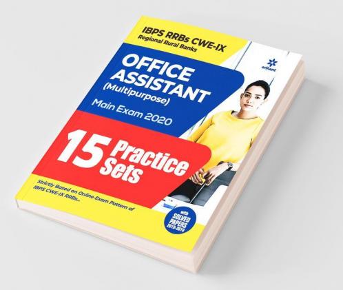 15 Practice Sets IBPS RRBs CWE-IX Office Assistant Multipurpose Main Exam 2020