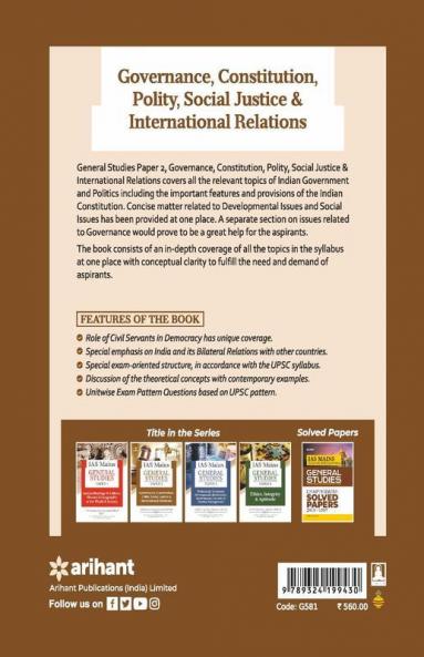 IAS Mains Paper 2 Governance Constitution Polity Social Justice & International Relations 2021
