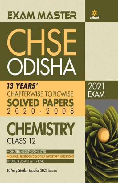 Exam Master CHSE Odisha Chemistry Class 12 2020-21
