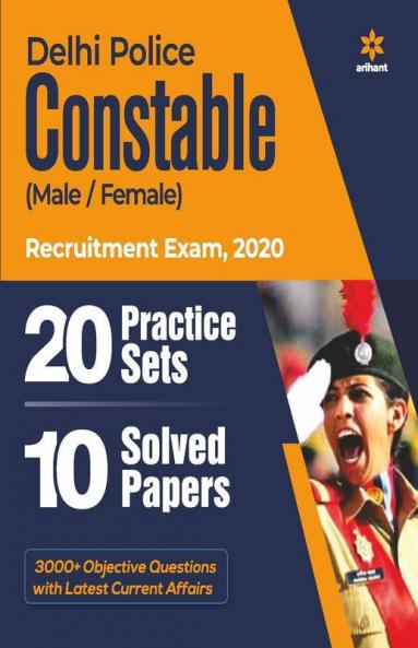 Delhi Police Constable 20 Practice sets and 10 Solved Paper 2020