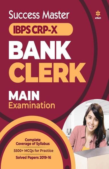 Success Master IBPS-X Bank Clerk Mains Exam 2020 (Old Edition)