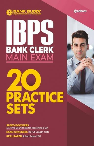 20 Practice Sets IBPS Bank Clerk Main Exam 2020 (Old Edition)