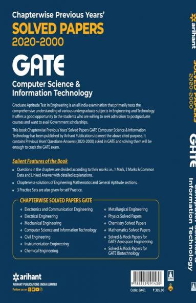 Chapterwise GATE Computer Science & IT