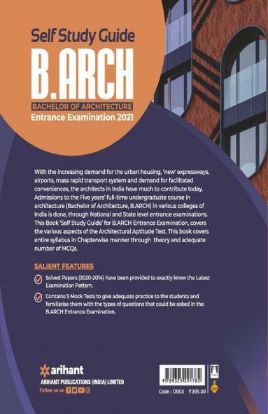Study Guide for B.Arch 2021 (Old Edition)