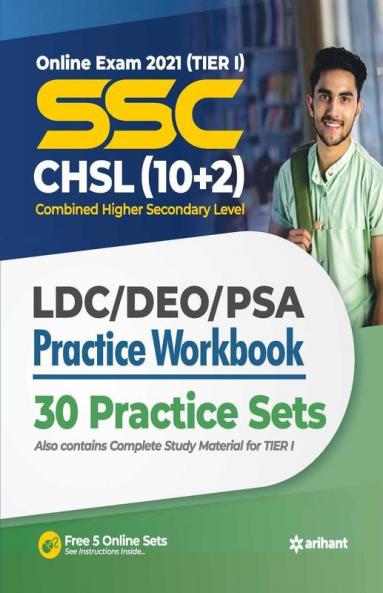 SSC CHSL (10+2) Tier I Practice Workbook 2021