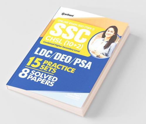 SSC CHSL Combined Higher Secondary Level 15 Practice Sets & Solved Papers 2021