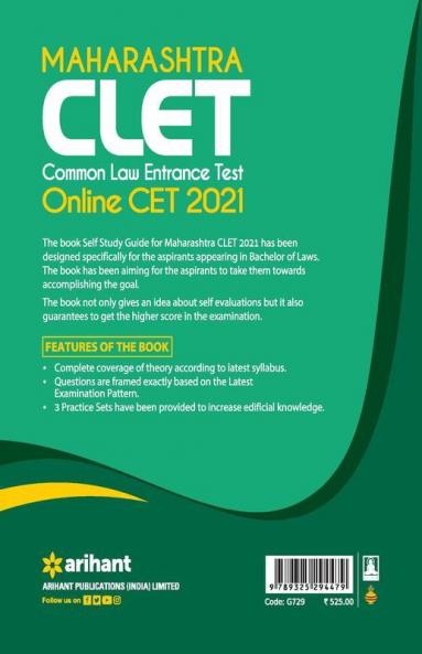 Maharashtra 5 Years LLB CLET 2021