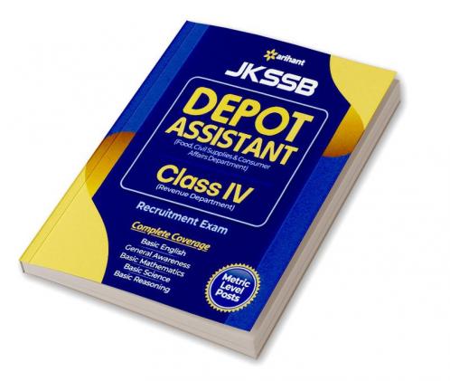 JKSSB Depot Assistant Guide (E)