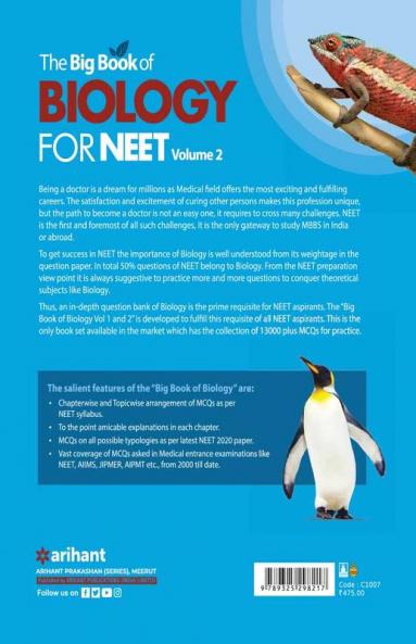 The Big Book Of Biology For NEET Volume 2