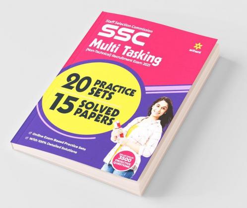 20 Practice Sets and 15 Solved Papers SSC Multi Tasking Non-Technical 2021