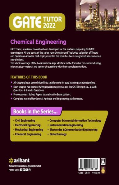 GATE Tutor Chemical Engineering