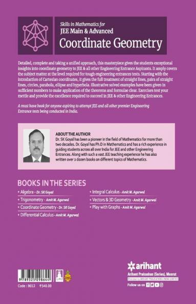 Skills in Mathematics - Coordinate Geometry for JEE Main and Advanced