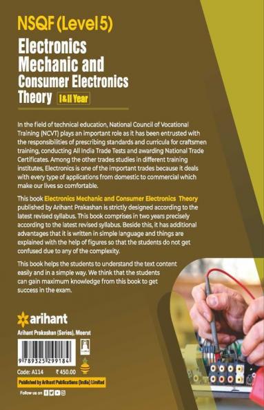 NSQF Level 5 Electronics Mechanic and Consumer Electronics Theory 1 and 2 Year