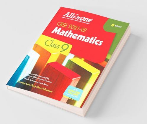 CBSE All in One Mathematics Class 9 for 2022 Exam (Updated edition for Term 1 and 2)