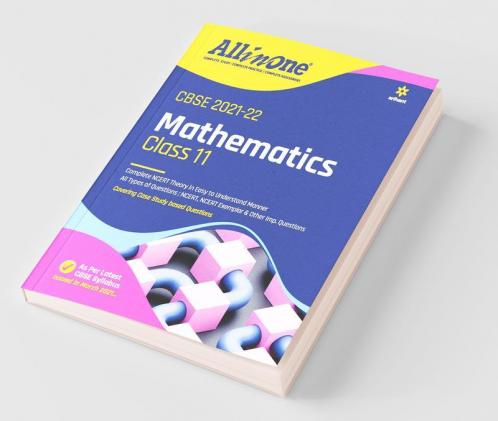CBSE All In One Mathematics Class 11 for 2022 Exam (Updated edition for Term 1 and 2)