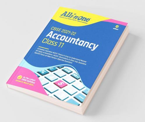 CBSE All In One Accountancy Class 11 for 2022 Exam (Updated edition for Term 1 and 2)