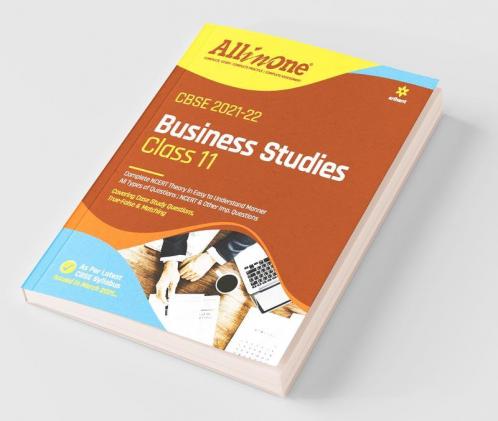 CBSE All In One Business Studies Class 11 for 2022 Exam (Updated edition for Term 1 and 2)