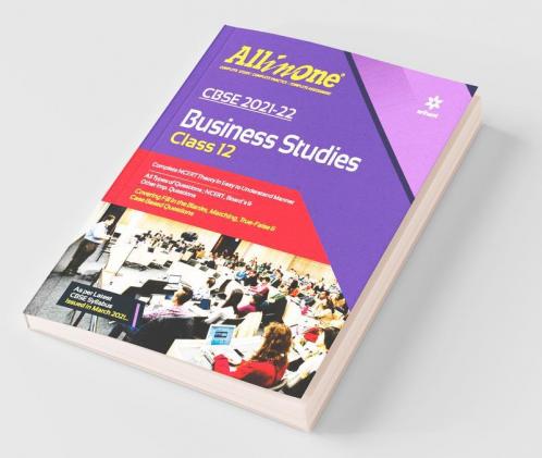 CBSE All In One Business Studies Class 12 for 2022 Exam (Updated edition for Term 1 and 2)