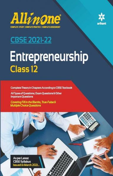 CBSE All In One Entrepreneurship Class 12 for 2022 Exam (Updated edition for Term 1 and 2)