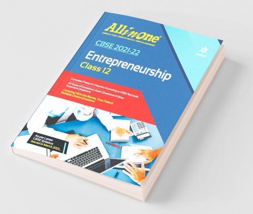CBSE All In One Entrepreneurship Class 12 for 2022 Exam (Updated edition for Term 1 and 2)