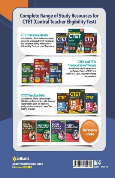 CTET Success Master Maths and Science Paper 2 for Class 6 to 8 for 2021 Exams