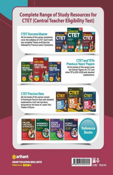CTET Success Master Social Science Paper 2 for Class 6 to 8 for 2021 Exams