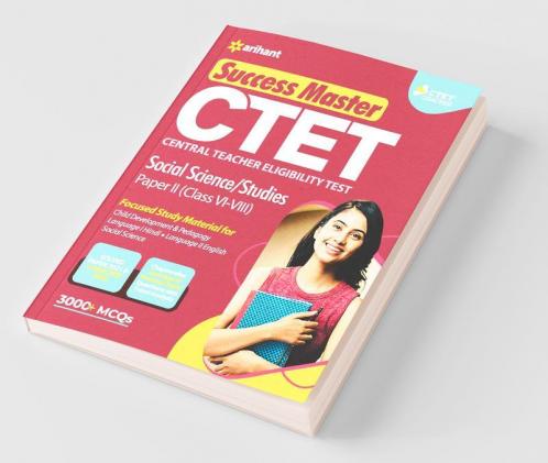CTET Success Master Social Science Paper 2 for Class 6 to 8 for 2021 Exams