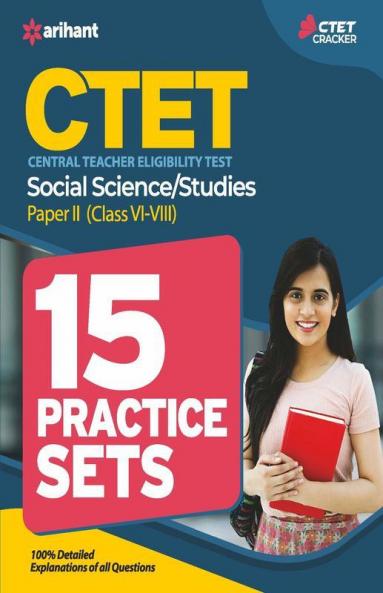15 Practice Sets CTET Social Science Paper 2 for Class 6 to 8 for 2021 Exams