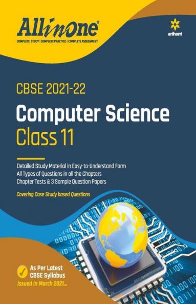 CBSE All In One Computer Science Class 11 for 2022 Exam (Updated edition for Term 1 and 2)