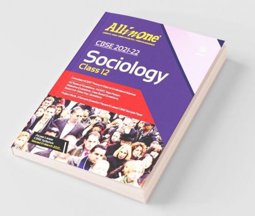 CBSE All In One Sociology Class 12 for 2022 Exam (Updated edition for Term 1 and 2)