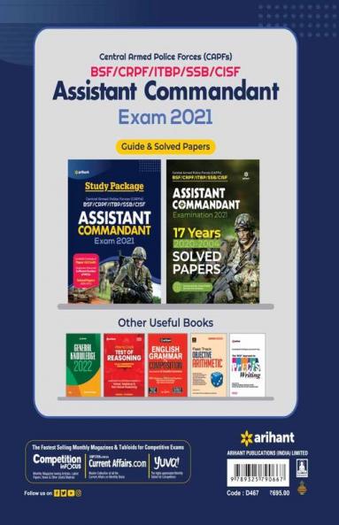 UPSC Shayak Commandant (E)