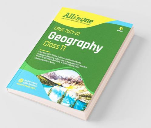 CBSE All In One Geography Class 11 for 2022 Exam (Updated edition for Term 1 and 2)