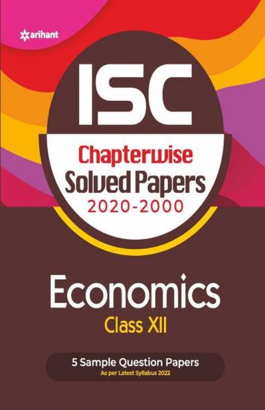 ISC Chapterwise Solved Paper - ECONOMICS
