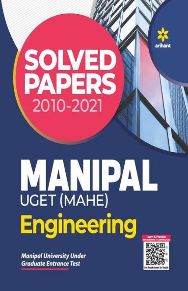 Solved Papers for Manipal Engineering 2022
